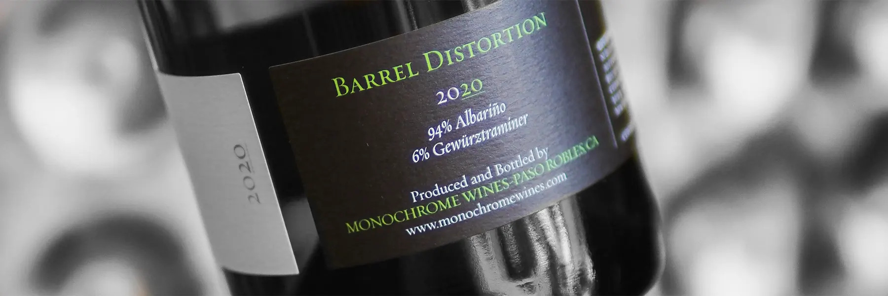 Barrel Distortion Albarino White Wine
