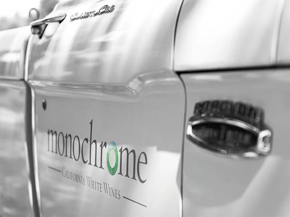Monochrome Wines Truck Tin City
